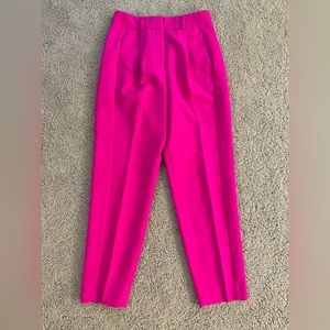Pink Express Ankle High Rise work Pant | Size 2R pleated pant